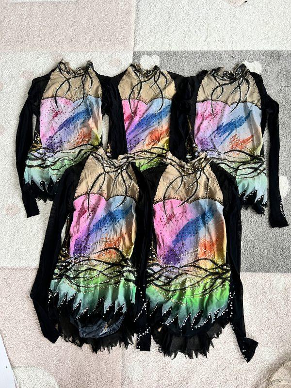 #S830 - 5 Leotards Sizes 32 to 34