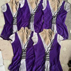 #S831 - 5 Leotards Sizes 34 to 38